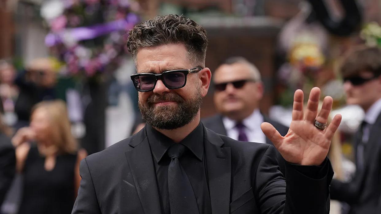 Jack Osbourne waving