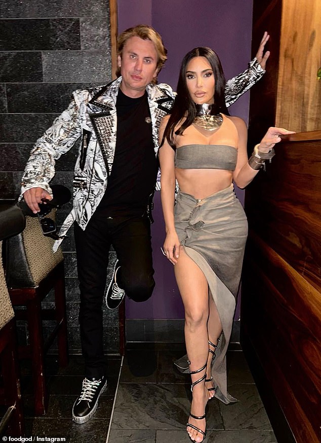 When appearing on her sister's podcast Khloe in Wonder Land, the raven-haired star she said she loves FoodGod, a name he goes by as he reviews restaurants. Seen in 2023