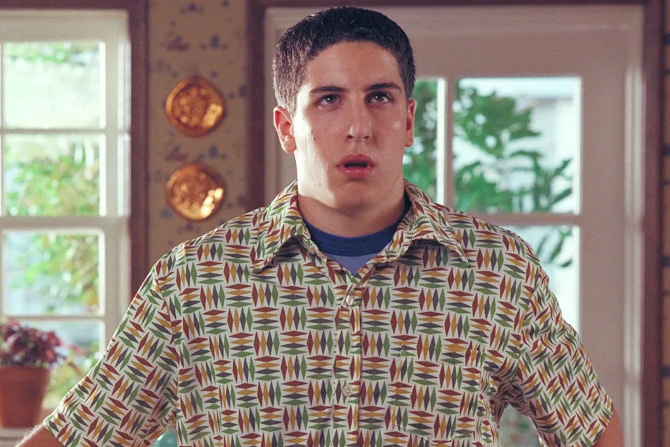 Universal Jason Biggs in the pie scene.