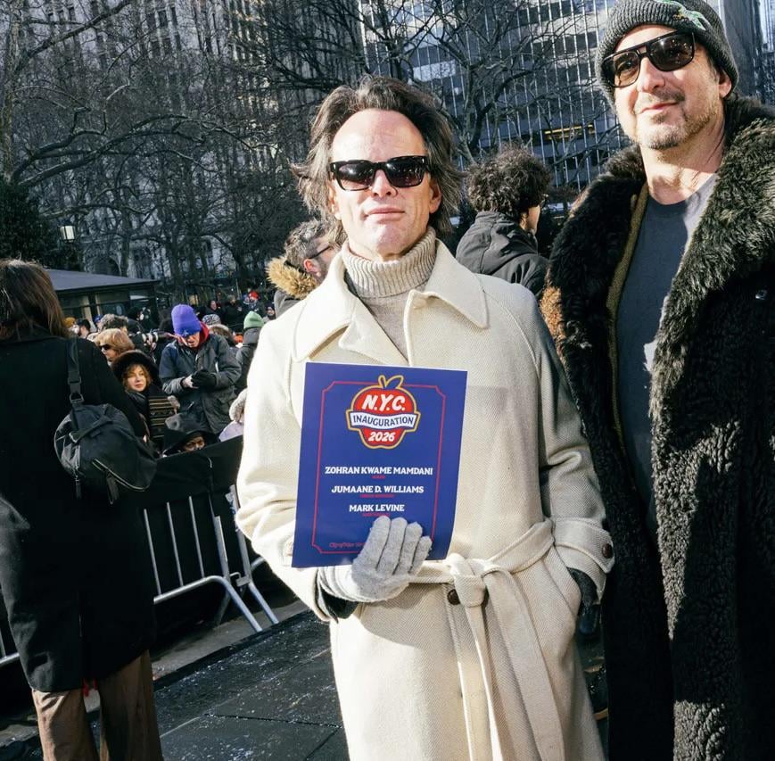 Walton Goggins attended Mayor Zohran Mamdani’s Inaugural Block Party