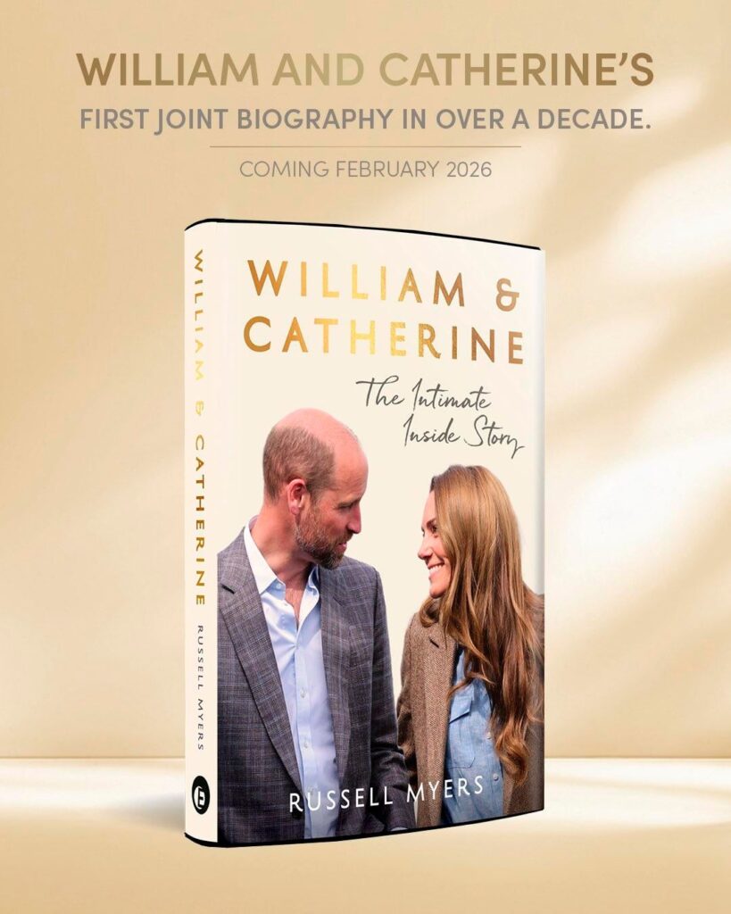 New biography about William and Catherine by Daily Mirror royal editor out next month!