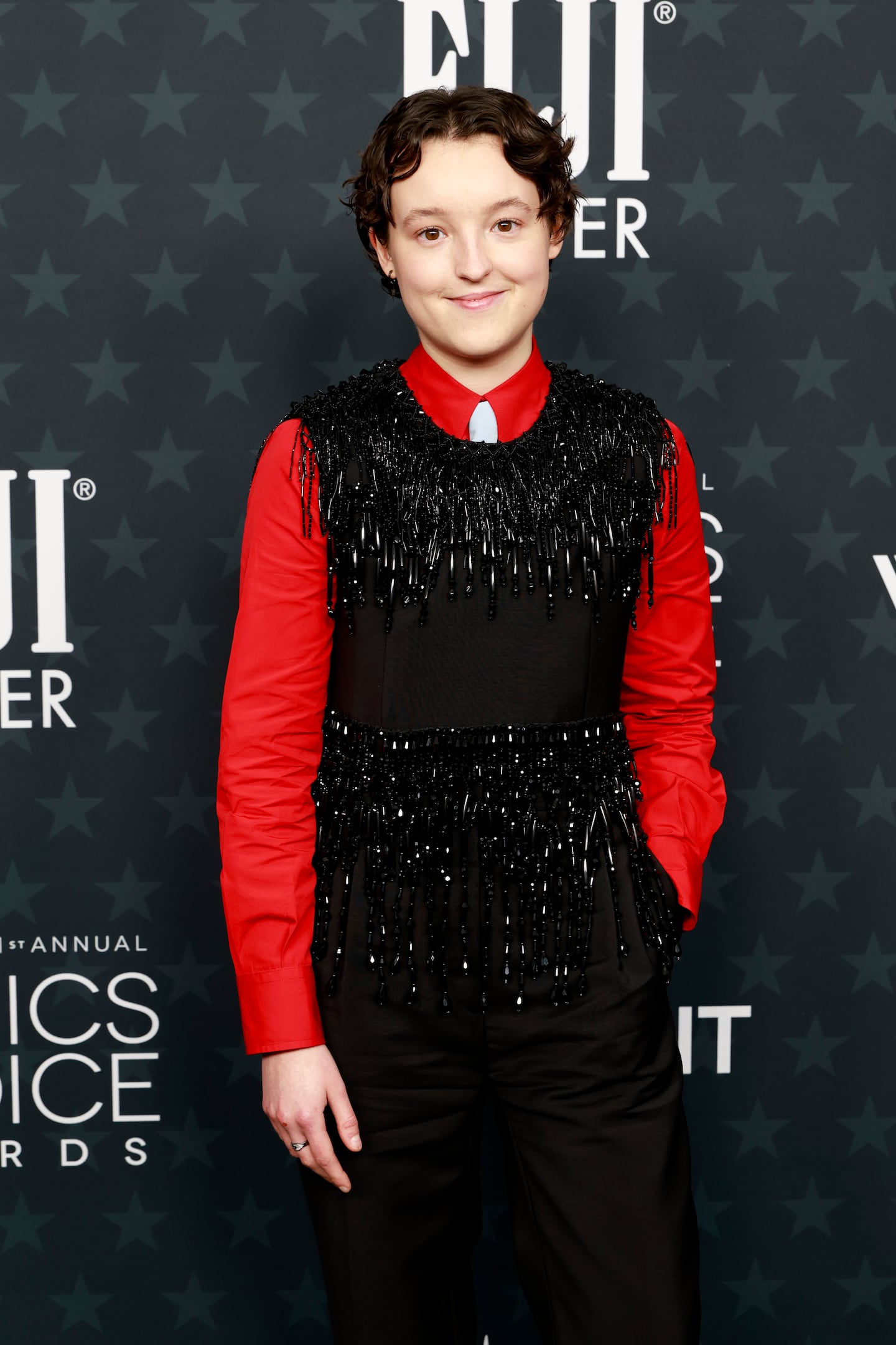 Bella Ramsey attended the 31st Annual Critics Choice Awards at Barker Hangar on Sunday in Santa Monica, Calif.