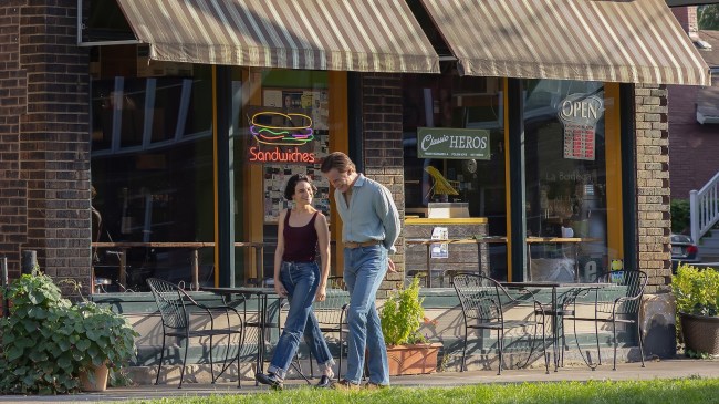 Chris Pine and Jenny Slate in Romance for Grownups Chris Pine and Jenny Slate in Romance for Grownups