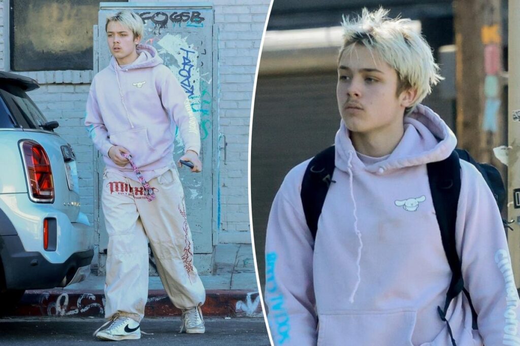 Knox Jolie-Pitt spotted leaving Muay Thai class in Los Angeles