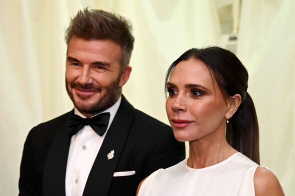 David Beckham and Victoria Beckham