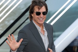 LONDON, ENGLAND - JUNE 23: Tom Cruise attends the "F1: The Movie" European Premiere at Cineworld Leicester Square on June 23, 2025 in London, England. (Photo by Mike Marsland/WireImage)