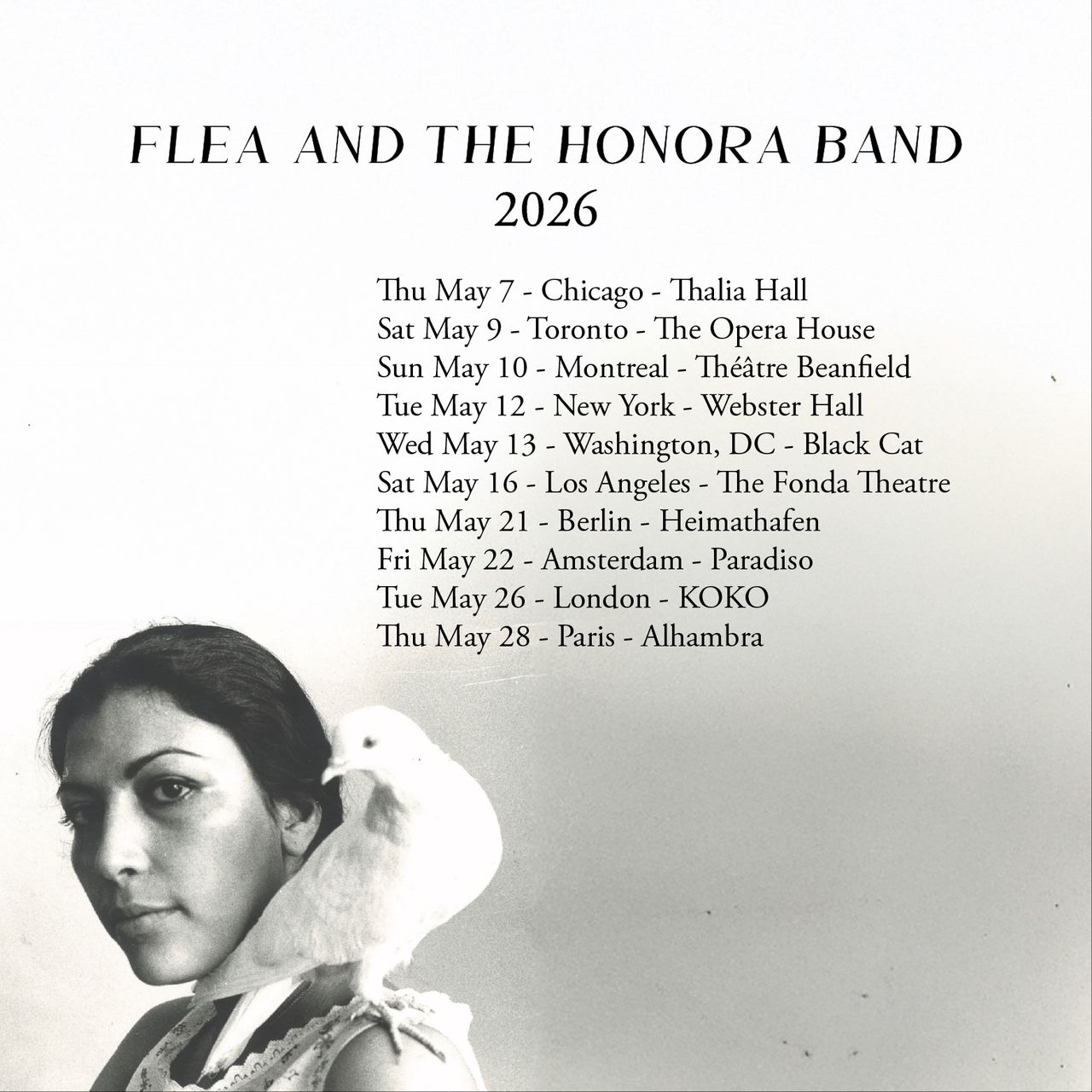 Flea: Flea and the Honora Band Tour