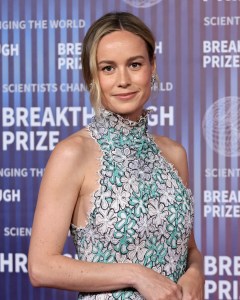 Brie Larson at the tenth Breakthrough Prize ceremony held at the Academy Museum of Motion Pictures on April 13, 2024 in Los Angeles, California. (Photo by Anna Webber/Variety via Getty Images)