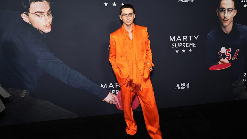 Timothée Chalamet’s Marty Supreme Passes Up One Battle After Another Timothée Chalamet attends A24's Marty Supreme New York Premiere on December 16, 2025 in New York City.