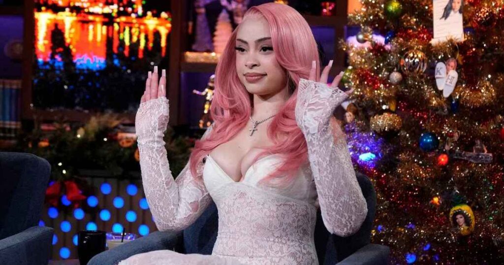 Ice Spice Celebrates Birthday in Super Short AndreDNA Cutout Minidress