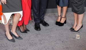 NEW YORK, NEW YORK - JANUARY 13: (L-R) Isabella Damon, Luciana Damon, Matt Damon, Gia Damon, and Stella Damon attend Netflix's "The Rip" New York premiere at Alice Tully Hall, Lincoln Center on January 13, 2026 in New York City. (Photo by John Nacion/FilmMagic)