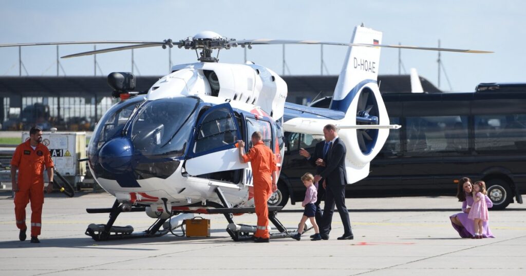 Buckingham Palace Defends Royal Family’s Use of Helicopters After Report