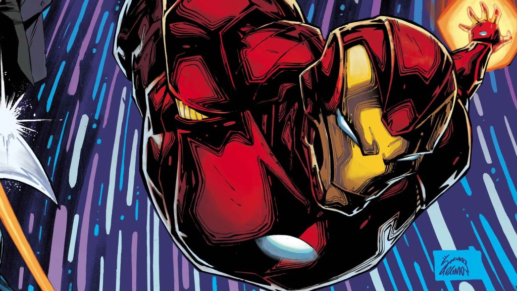Iron Man New Series Cover Art