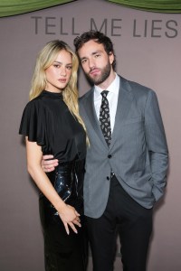 Grace Van Patten and Jackson White at Hulu’s “Tell Me Lies” Season 3 New York Premiere held at The Corner Store on January 12, 2026 in New York, New York.