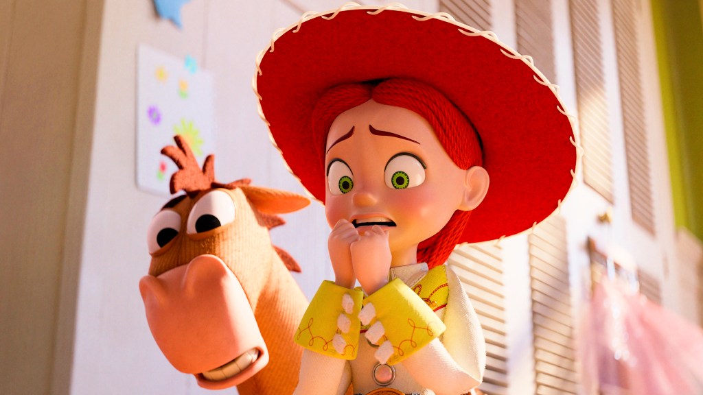 Jessie and Bullseye in Toy Story 5