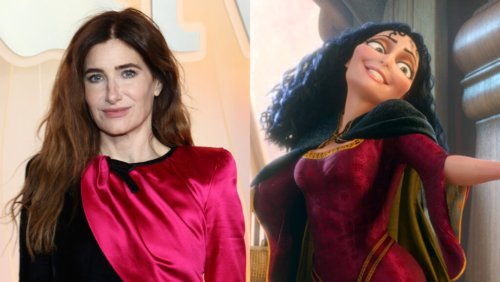 Kathryn Hahn and Mother Gothel in Tangled