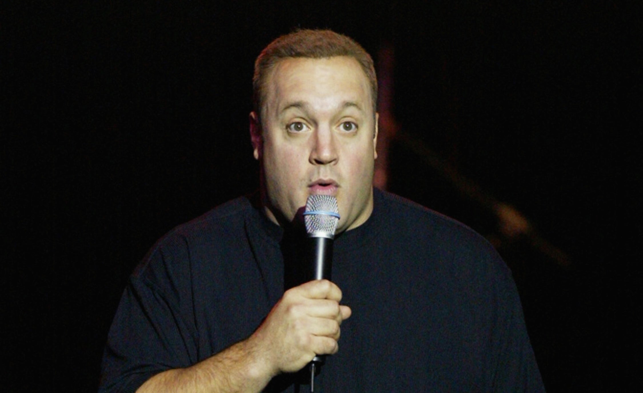 Kevin James performs at Hollywood's Henry Fonda Music Box Theater in 2003