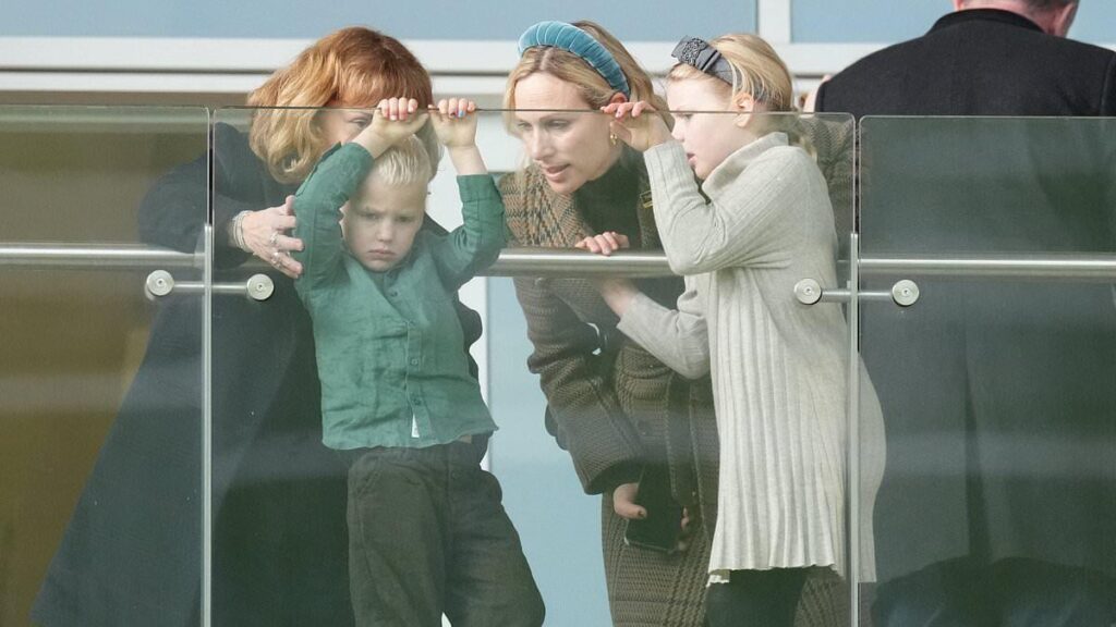 At the races