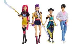 'KPop Demon Hunters' action figures