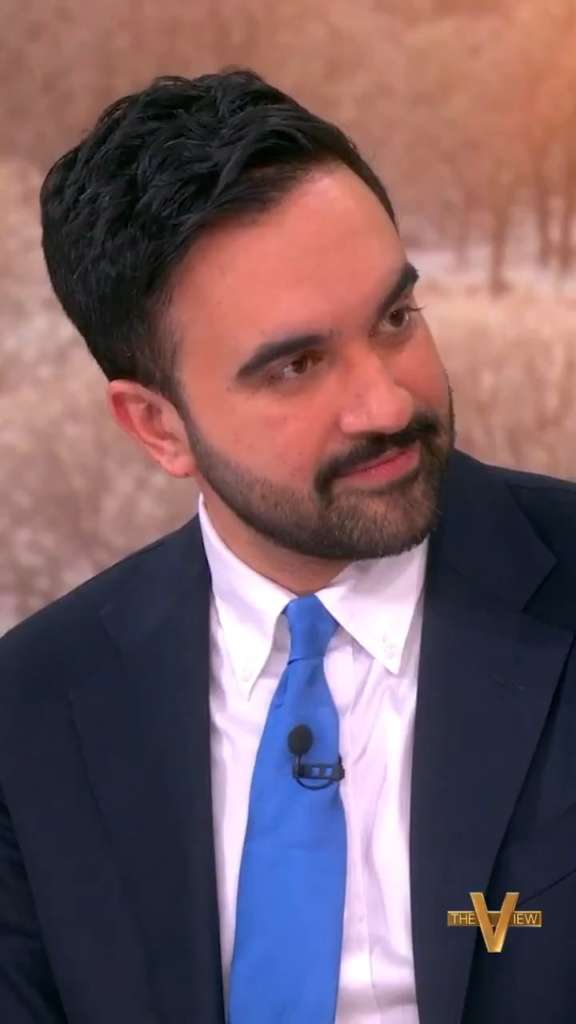 NYC Mayor Zohran Mamdani on The View: I am in support of abolishing ICE. We're seeing a government agency that is terrorising people no matter their immigration status.