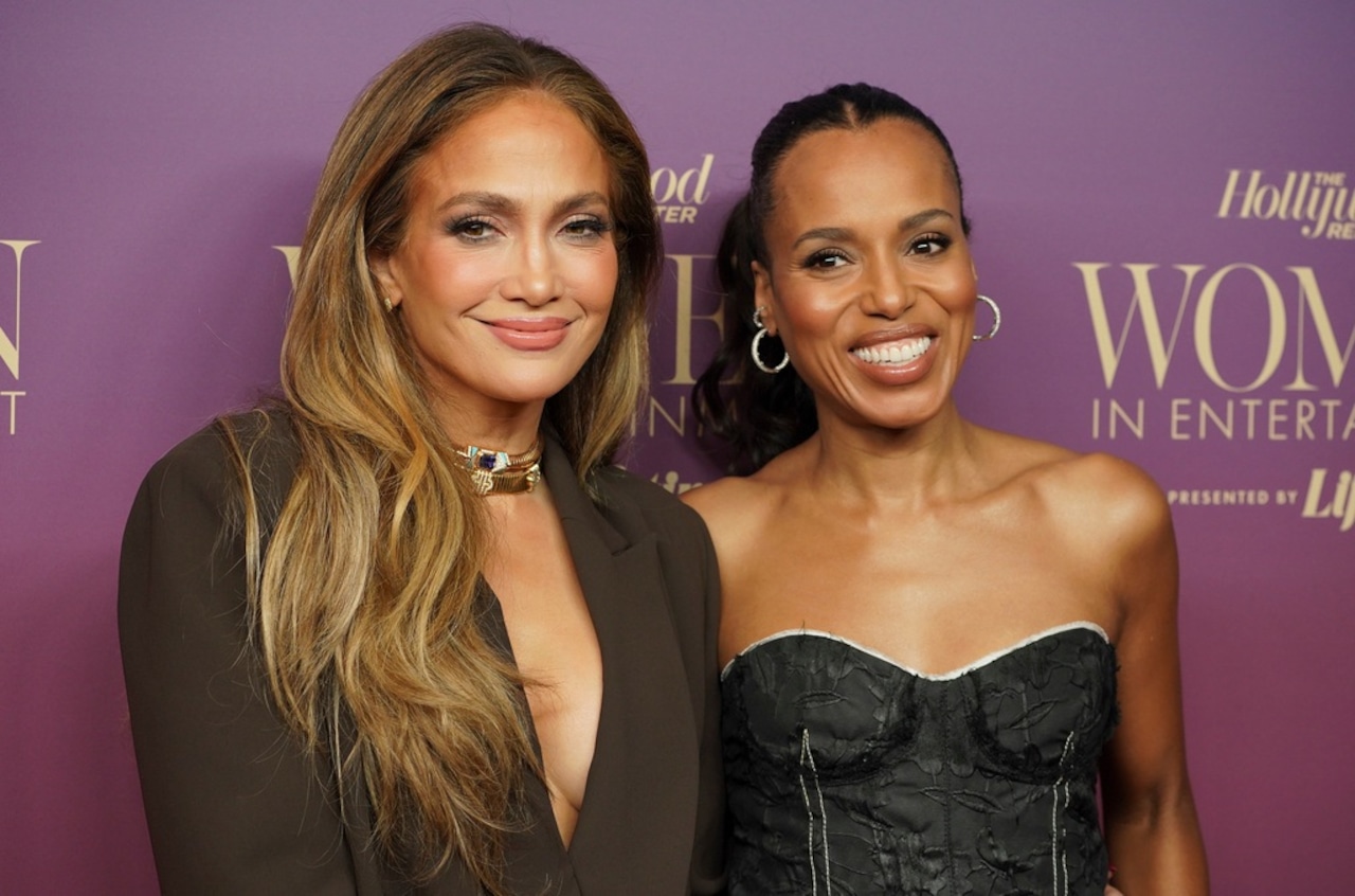 Jennifer Lopez, left, and Kerry Washington