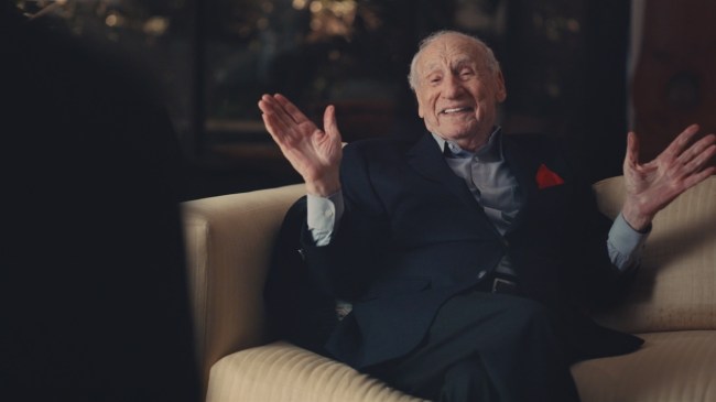Mel Brooks in the HBO documentary, 'Mel Brooks: The 99-Year-Old Man!'