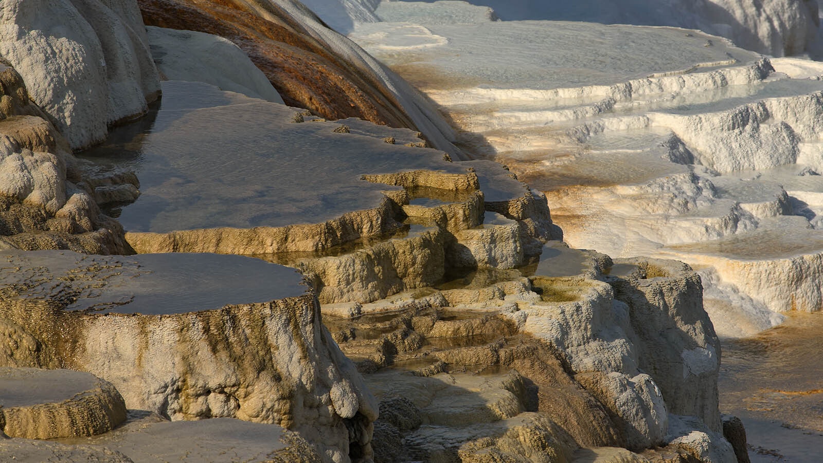 When the director and producers of "Star Trek: The Motion Picture" needed to film on Vulcan, they chose Minerva Terrace in Yellowstone National Park.