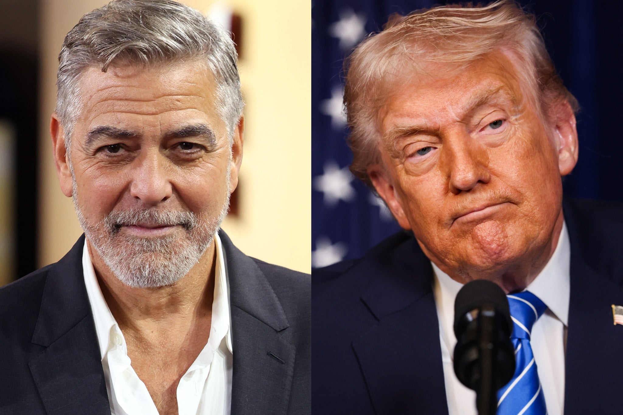 George Clooney has responded to Donald Trump's latest jab