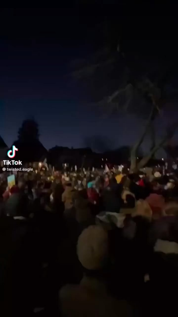 Thousands attend vigil for murdered Renee Nicole Good in Minneapolis chanting “ICE out now”