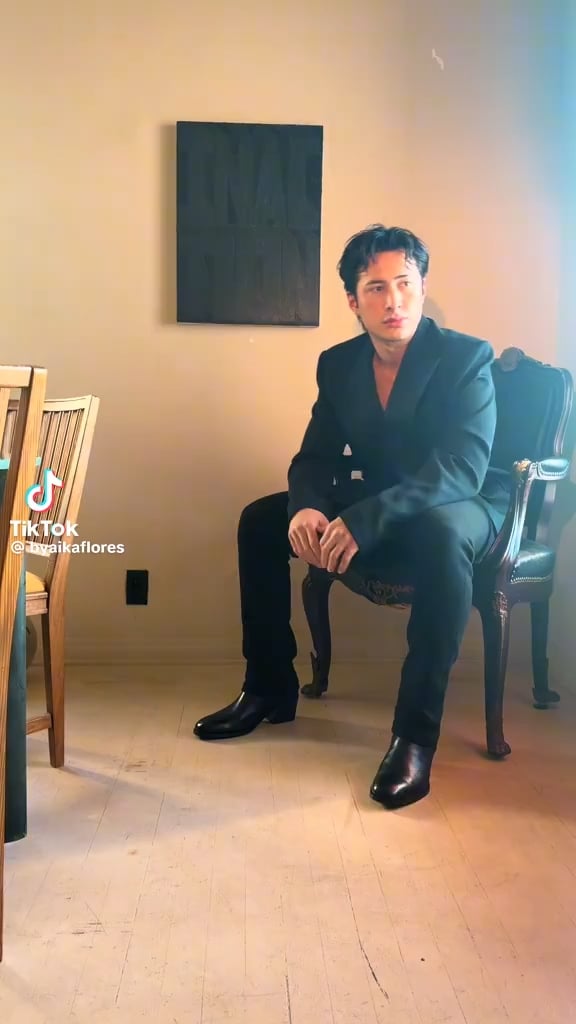 Hudson Williams BTS for Timid Magazine