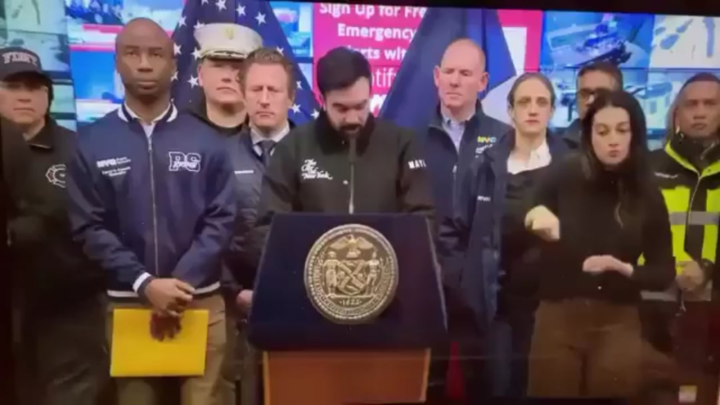 Zohran Mamdani announces New Yorkers will have free access to Heated Rivalry (ebook/audiobook) at the public libraries to keep it warm during the storms.