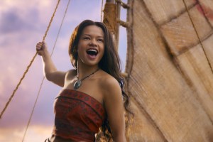 Catherina Laga'aia as Moana in Disney's live-action MOANA. Photo courtesy of Disney. © 2025 Disney Enterprises, Inc. All Rights Reserved.