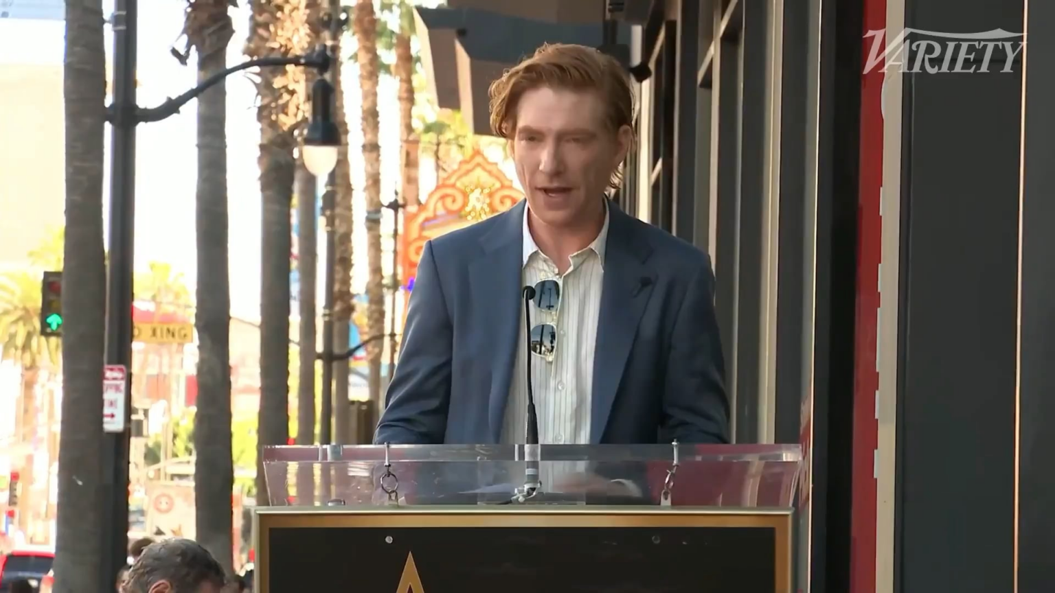 Domhnall Gleeson honored his ‘About Time’ costar Rachel McAdams at her Walk of Fame ceremony today: “Rachel, I don’t think you deserve this. Life & Hollywood has taught me that you’re not supposed to have it all. It’s not fair to be everyone’s favorite person on set & the best actor in the room.”