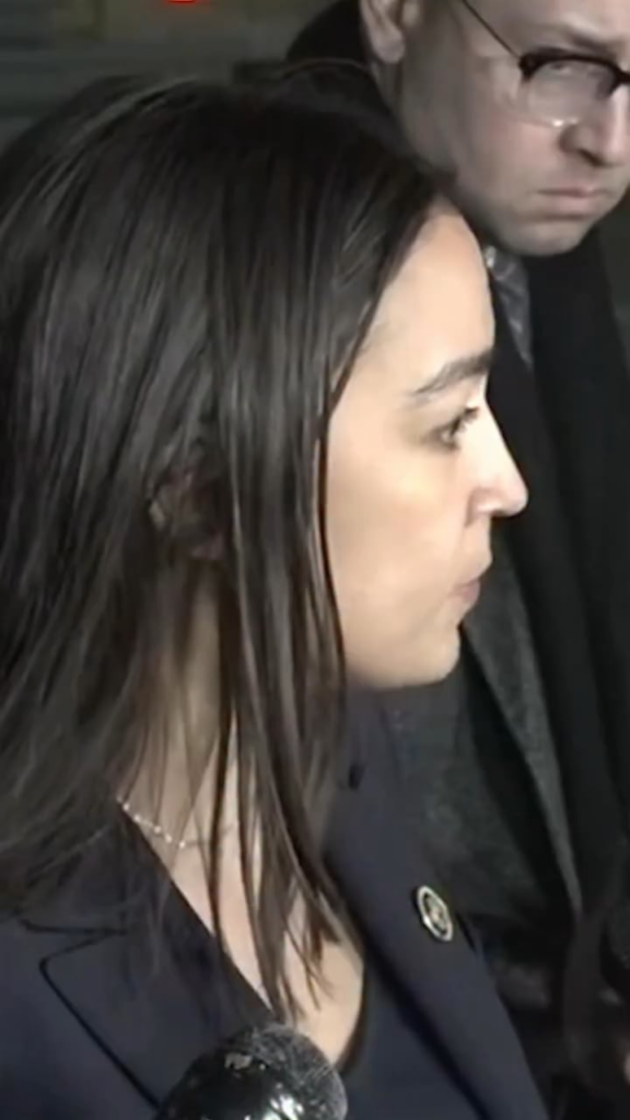 AOC: “What we saw today was a criminal. A criminal murder a woman & shot her in the head while she was trying to escape & flee for her life. And I think what we saw today was a manifestation of every American’s worst nightmare, which is their government turning into a tyranny.”