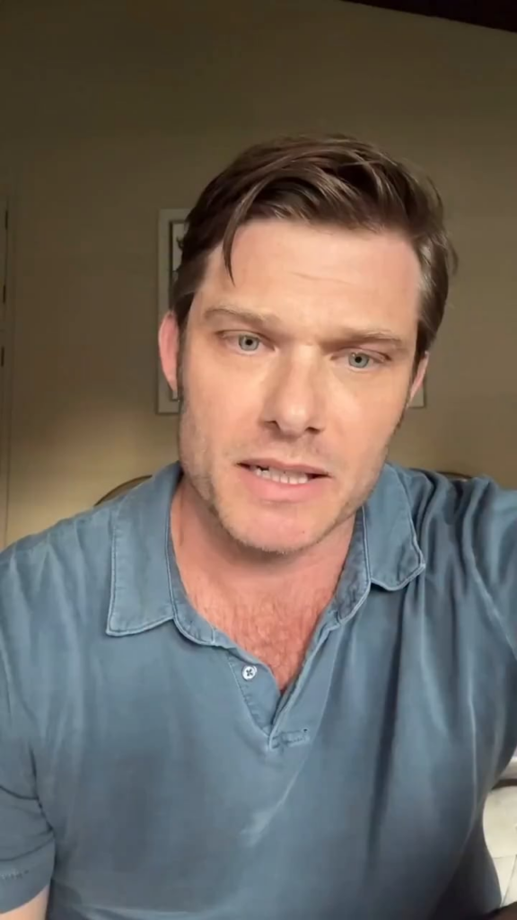 ‘Grey’s Anatomy’ star Chris Carmack says he is “scared and confused” about what’s happening in America while filming himself calling his Senators’ office. “Two Americans are dead at the hands of ICE.”