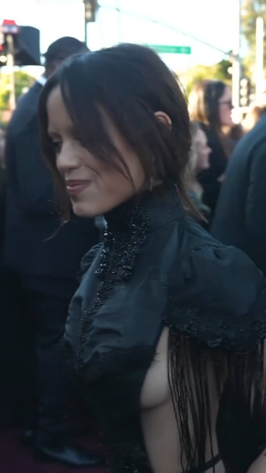 Jenna Ortega at 83rd Golden Globes Jan 11, 2026