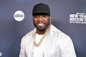 In this image released on December 31, 2025, 50 Cent arrives at "Dick Clark's New Year's Rockin' Eve with Ryan Seacrest" 2026.