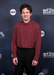 In this image released on December 31, 2025, Charlie Puth arrives at "Dick Clark's New Year's Rockin' Eve with Ryan Seacrest" 2026.