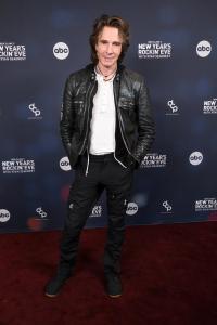 In this image released on December 31, 2025, Rick Springfield arrives at "Dick Clark's New Year's Rockin' Eve with Ryan Seacrest" 2026.