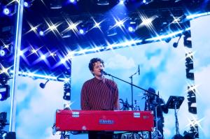 In this image released on December 31, 2025, Charlie Puth performs "Changes" onstage at "Dick Clark's New Year's Rockin' Eve with Ryan Seacrest" 2026.