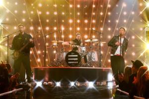 In this image released on December 31, 2025, Ryan Tedder of OneRepublic performs onstage at Dick Clark's New Year's Rockin' Eve with Ryan Seacrest 2026.