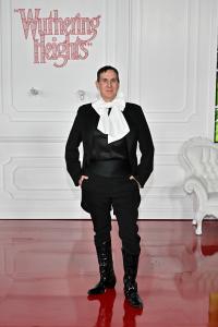 Jeremy Scott at the "Wuthering Heights" World Premiere held at the TCL Chinese Theatre on January 28, 2026 in Los Angeles, California.