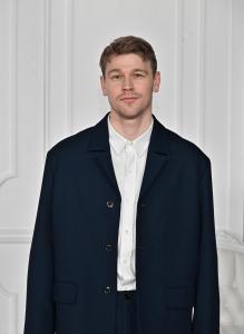 Finn Keane at the "Wuthering Heights" World Premiere held at the TCL Chinese Theatre on January 28, 2026 in Los Angeles, California.