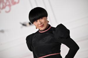 Atsuko Okatsuka at the "Wuthering Heights" World Premiere held at the TCL Chinese Theatre on January 28, 2026 in Los Angeles, California.