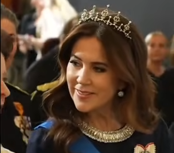 Queen Mary stuns in heirloom sapphire in Estonia for a special touch of diplomatic flair during the state visit Queen Mary in Estonia