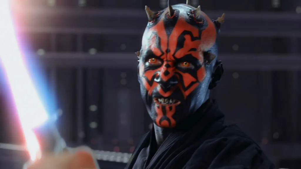 Ray Park as Darth Maul in Star Wars Phantom Menace
