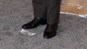 Steven Yeun at Netflix's "The Rip" New York Premiere held at Alice Tully Hall on January 13, 2026 in New York, New York.