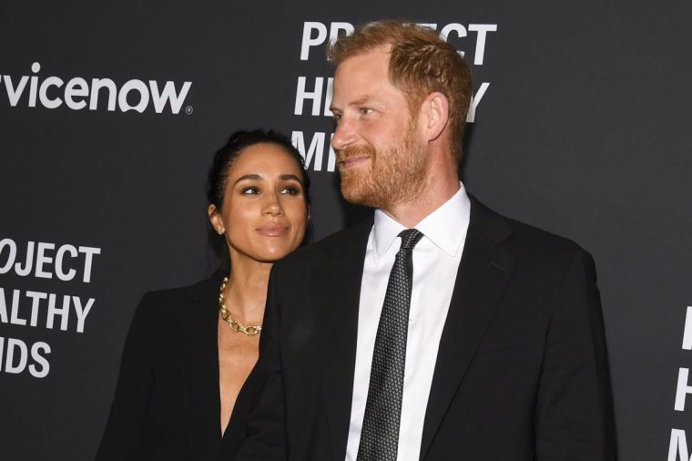 Meghan, Duchess of Sussex, Prince Harry, Duke of Sussex at Project Healthy Minds' World Mental Health Day Festival held at Spring Studios on October 09, 2025 in New York, New York. (Photo by Kristina Bumphrey/Variety via Getty Images)