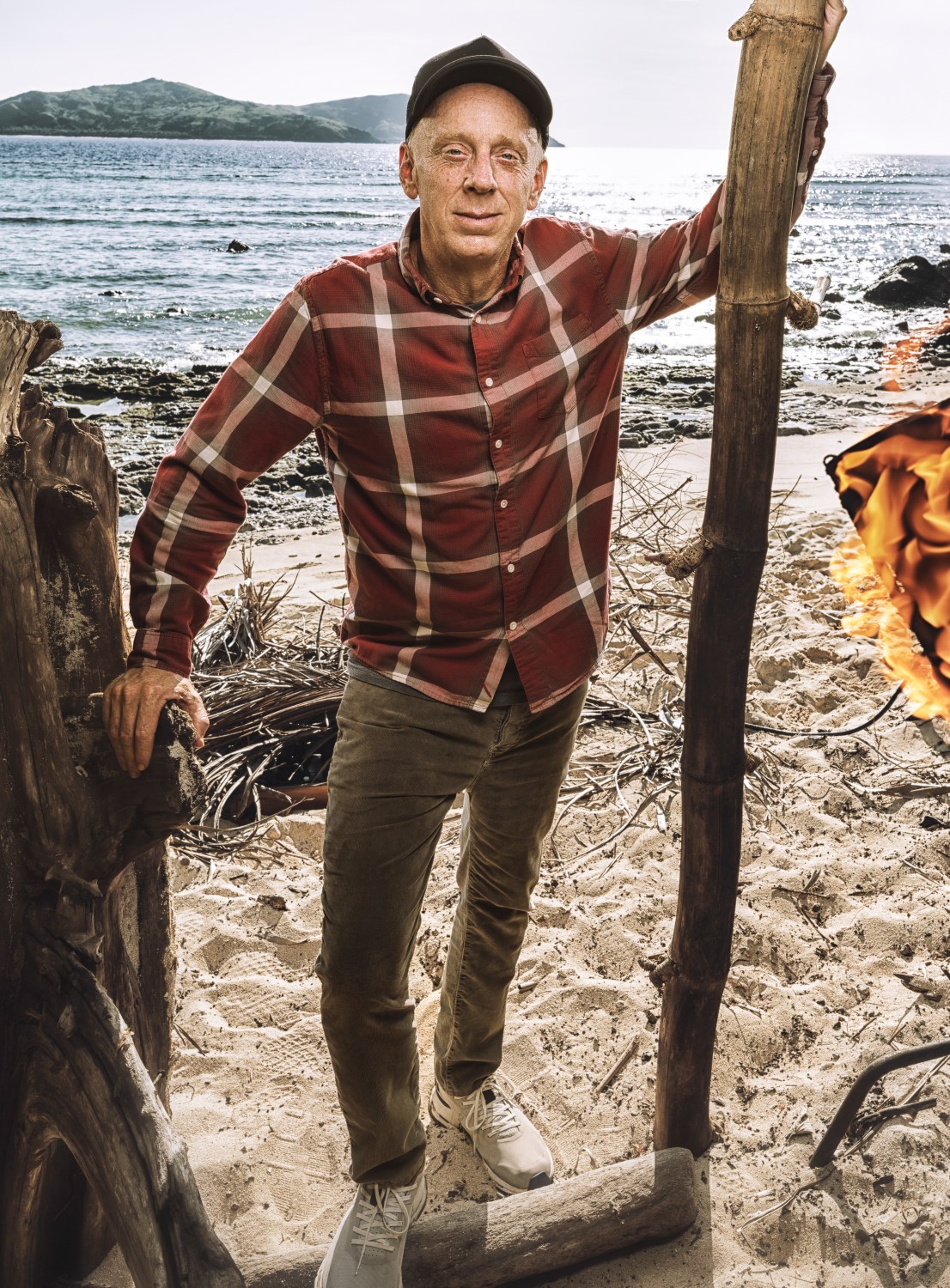 Mike White on 'Survivor.'