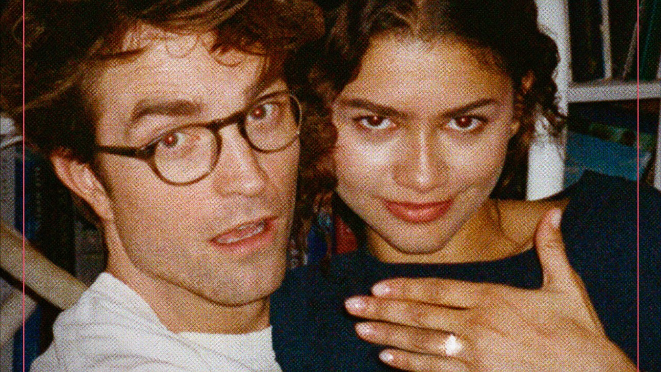 Robert Pattinson and Zendaya in the poster for 'The Drama'